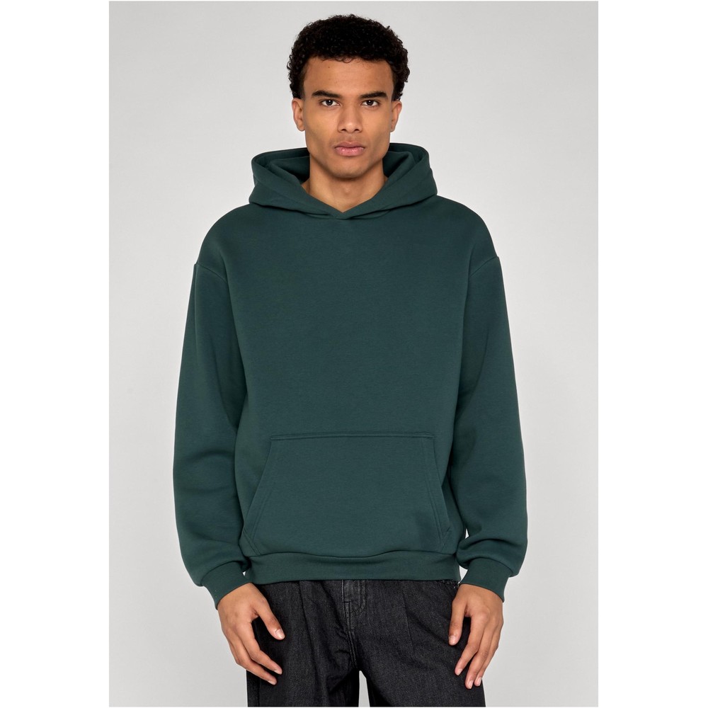 Urban Classics - Fluffy Hoodie - Dark green